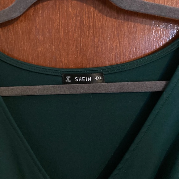 SHEIN emerald dress - Picture 9 of 10